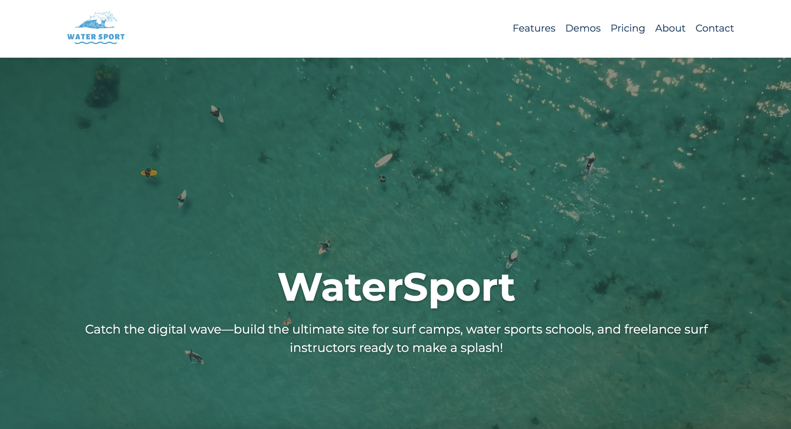 Water Sports Template Pack desktop preview